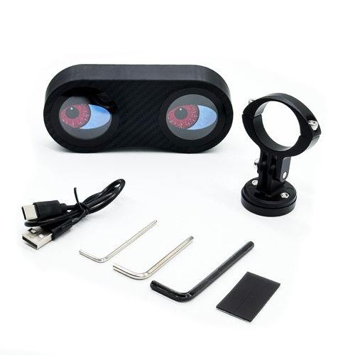 Kenya's Brightest Bike Safety Light - USB Rechargeable Devil Eye Tail Light for Boda Boda & Bicycles