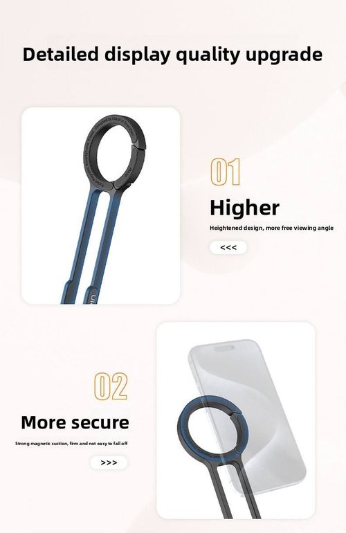 Kenya's All-Terrain Magnetic Phone Grip - Foldable Carabiner Clip for Safari, Vlogging & Hands-Free Calls