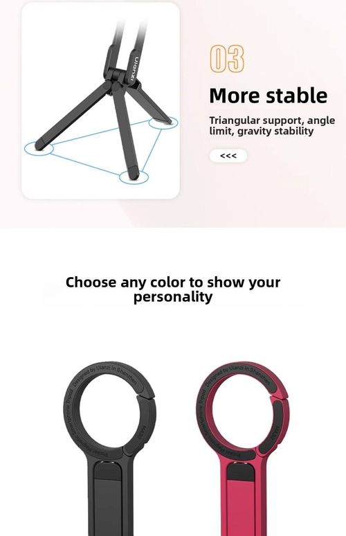 Kenya's All-Terrain Magnetic Phone Grip - Foldable Carabiner Clip for Safari, Vlogging & Hands-Free Calls