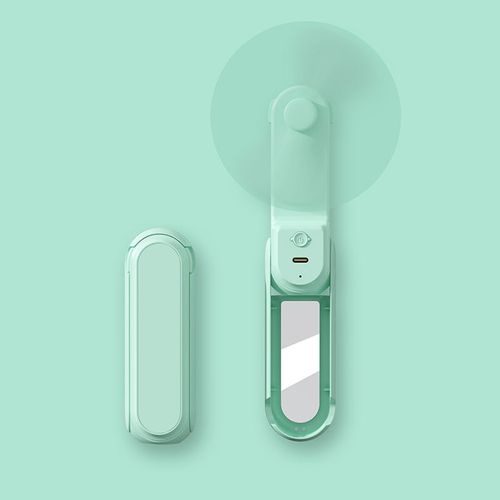 The Dumsor Buster Mini Fan - Your Phone Power, Light & Cool Air!