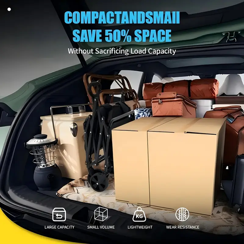 Main Market to Beach Wahala-Free Wagon (Foldable & Strong!)