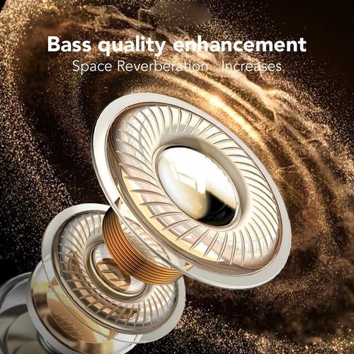 Bluetooth 5.4 Wireless Earbuds with LED Power Display - 50H Playback, Ultra HD Sound, IPX7 Waterproof - for Crystal Clear Calls & Booming Bass