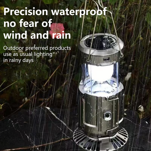 🏆Flash Sale⚡ 50K+ SOLD! Almost Gone-💥🔥5-In-1 Portable LED Camping Lantern With Fan