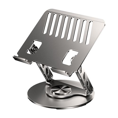 360 Adjustable Height Rotating Laptop Elevator Ergonomic Metal Tablet PC Stand Durable and Comfortable for Office or Home Use