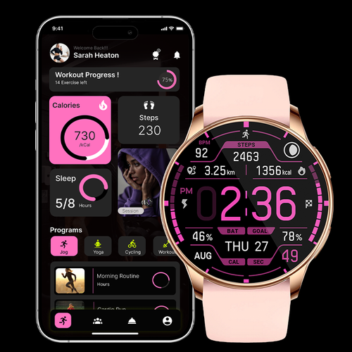 ZL02C Pro Smartwatch: 7-Day Battery, Heart Rate & Sleep Monitor. The Must-Have Urban Accessory for Nairobi's Youth.