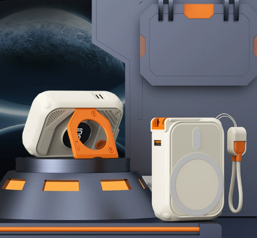 20000mAh Solar Power Bank with Built-in Cables - Never Run Out of Power in Ghana!