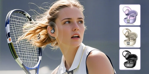 Ghana's Newest AirFlow Wireless Earbuds - Open-Ear Design with 36H Playtime & Smart Noise Control