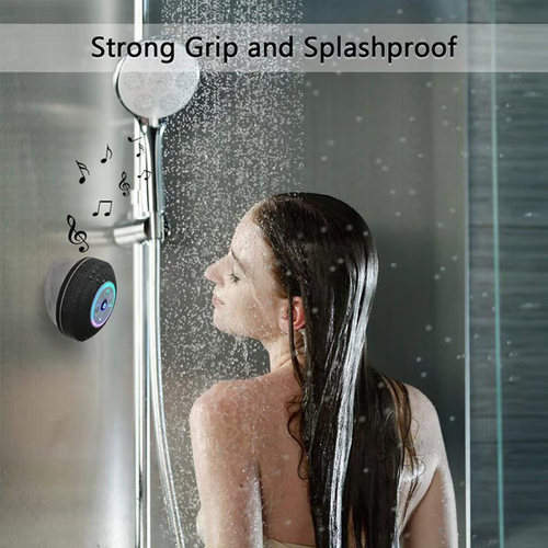 Ghana Party Vibe Speaker - Waterproof Bluetooth Mini Box with Colorful Lights for Beach & Pool