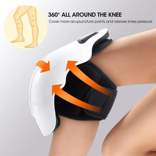 New Knee Massager — Wearable Automatic Knee Massager with Heat and Vibration Therapy