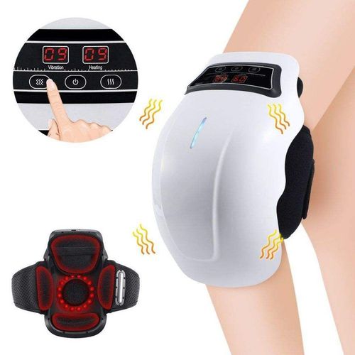 New Knee Massager — Wearable Automatic Knee Massager with Heat and Vibration Therapy