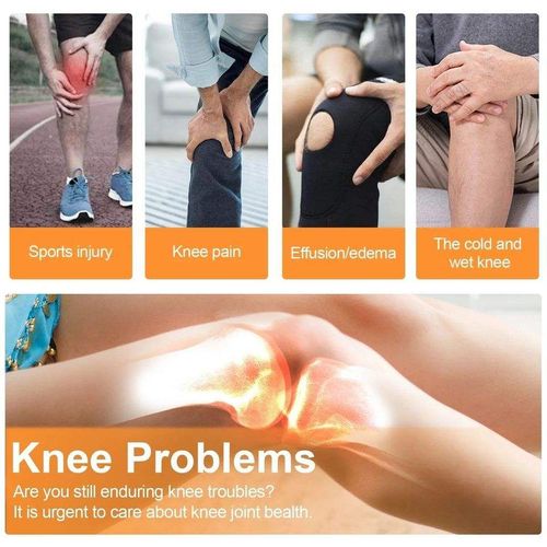 New Knee Massager — Wearable Automatic Knee Massager with Heat and Vibration Therapy