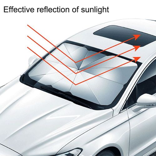 Car windshield sunshade umbrella