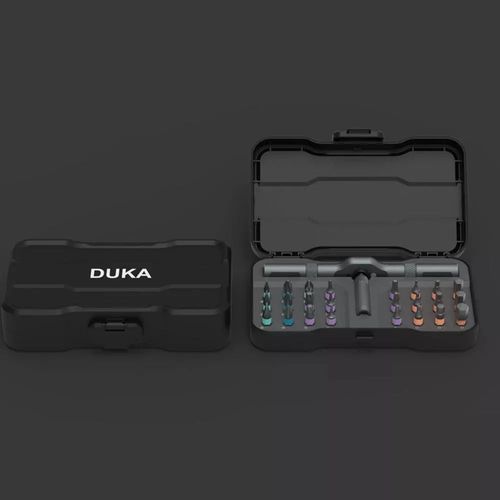 24-in-1 Multi-function Magnetic Drill and Screwdriver Toolbox