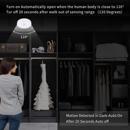 (3-pack)Human body induction light induction light control night light wholesale table lamp reading light wardrobe light cabinet light corridor dormitory