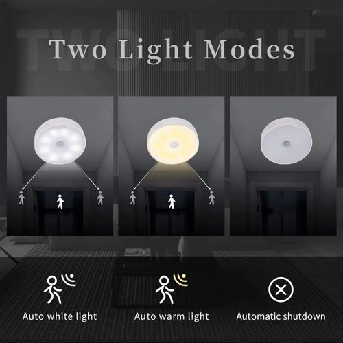 (3-pack)Human body induction light induction light control night light wholesale table lamp reading light wardrobe light cabinet light corridor dormitory