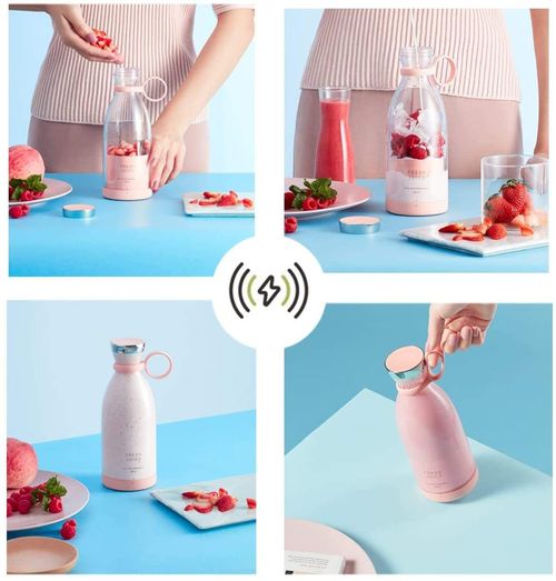 Portable Blender Fresh Juice Bottle Personal Mini Electric Fruit Juicer Cup
