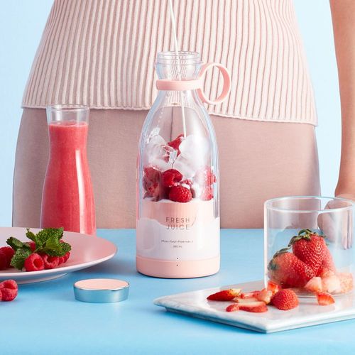 Portable Blender Fresh Juice Bottle Personal Mini Electric Fruit Juicer Cup
