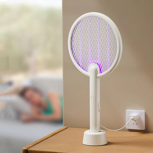 Two-in-one powerful electric mosquito swatter