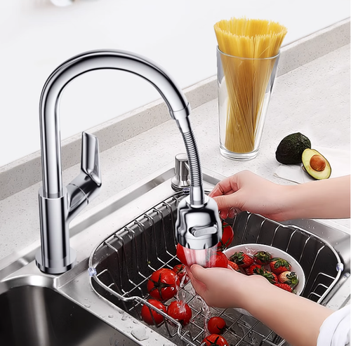 360° steering booster filter faucet