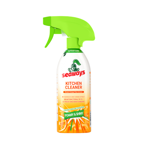 Kitchen high-efficiency degreasing cleaner