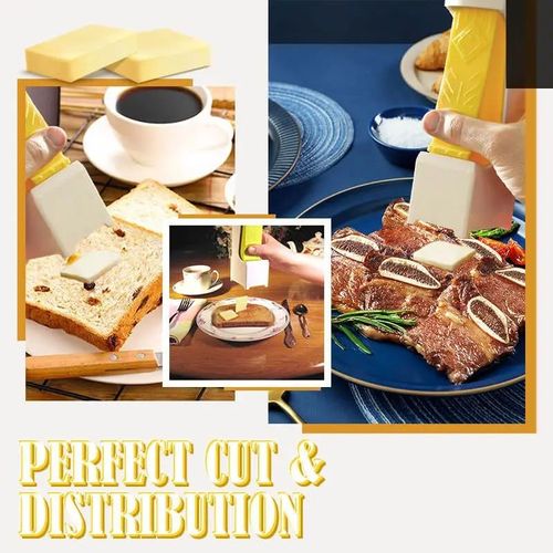 kitchen supplies Butter cheese slices for easy storage  Butter slices and cuts