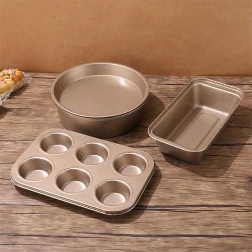 Bestselling baking tools 5-piece set cake molds pizza plates mousse chocolate baking supplies kit