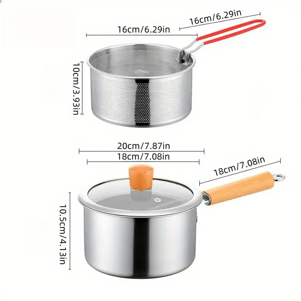 304 Stainless Steel Deep Fryer