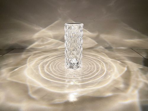 Crystal Rose Table Lamp