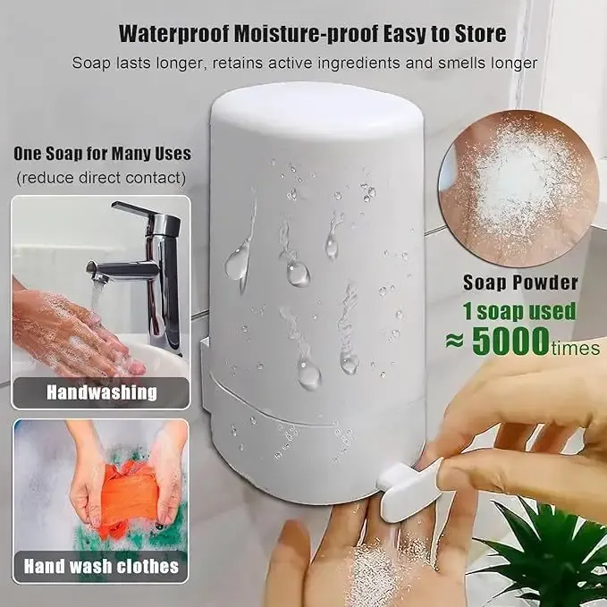 Creative Water-Resistant Soap Box with Lid – Drainage Soap Holder for Dorm, Bathroom & Shower – Punch-Free Design for Home Use