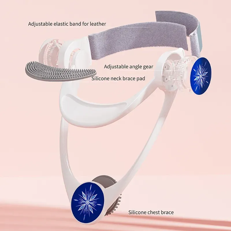Adjustable Neck Collar for Posture Correction – Anti-Forward Head Tilt Support, Ideal for Students & Office Workers
