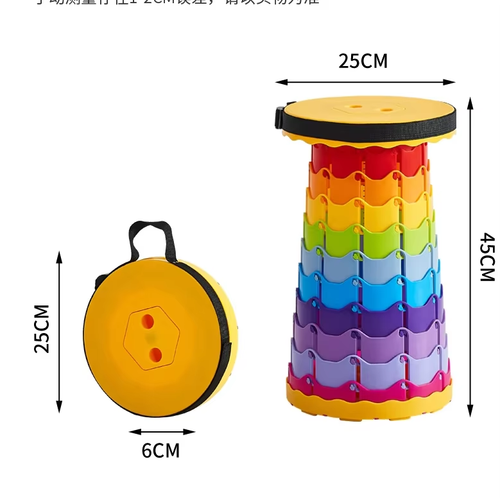 A super practical folding stool