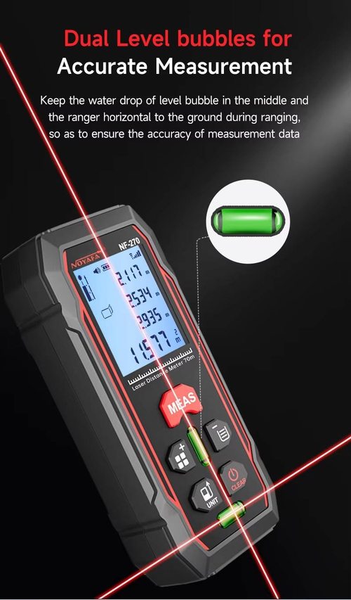 NF-270 Handheld Red Light Laser Distance Meter