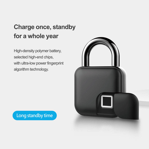 Bluetooth fingerprint padlock
