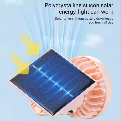 small solar fan