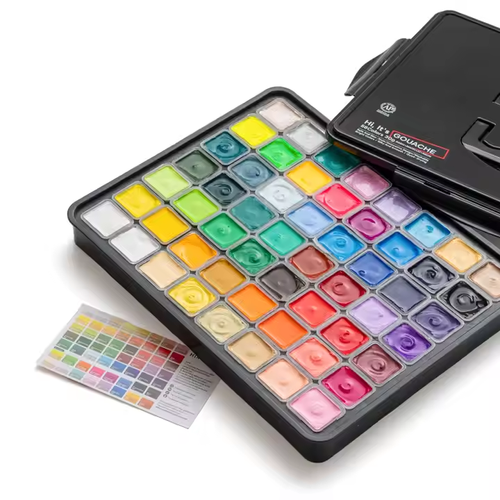 36-color gouache paint