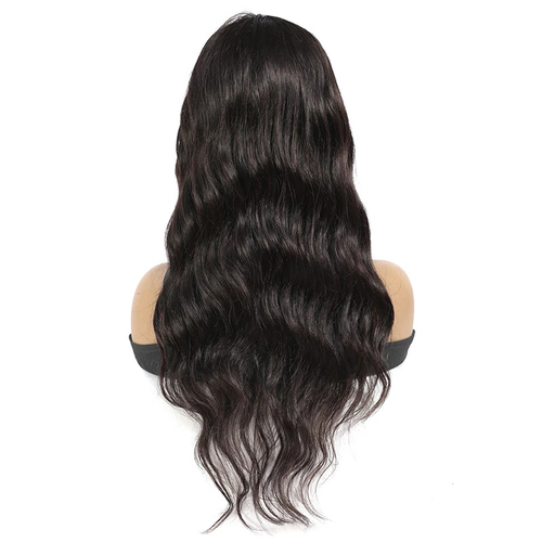 brown-black wig