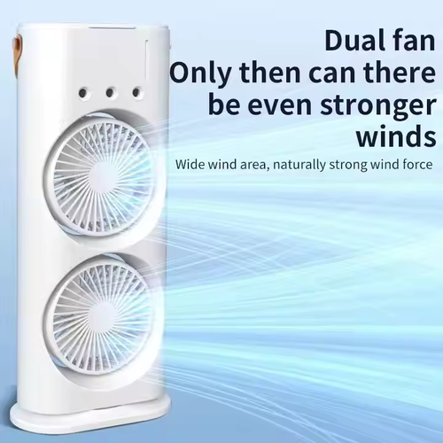 Portable spray fan