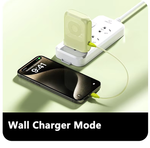 built-in cable multi-functional magnetic wireless power bank