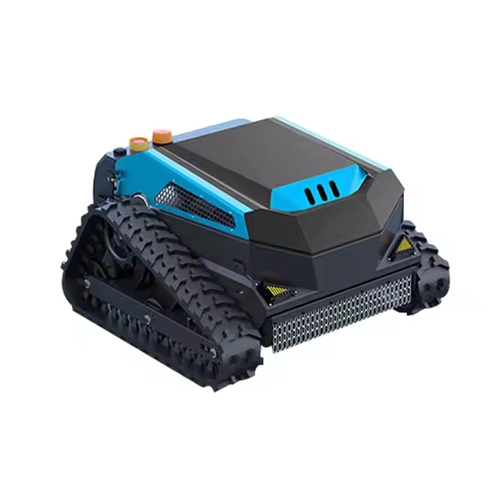large remote-controlled lawn mower