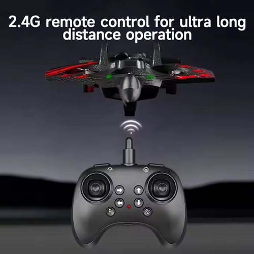 High-definition drop-resistant 2.4G remote control aircraft with special effects and colorful lights, quadcopter