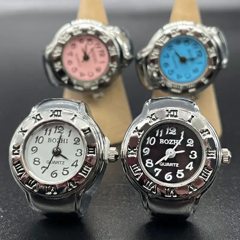Stainless Steel Roman Numeral Watch & Ring Set – Minimalist, Versatile & Stylish for Men and Women
