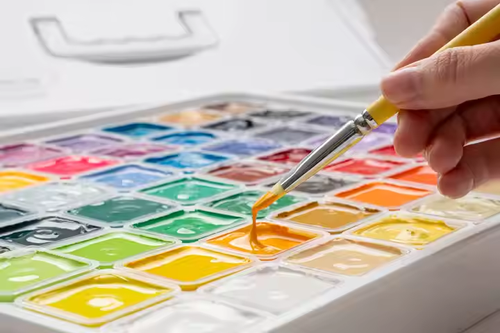 36-color gouache paint