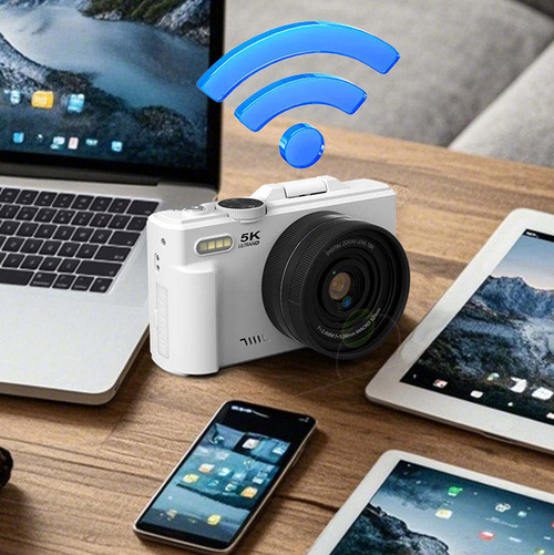 Flip-screen mirrorless digital camera
