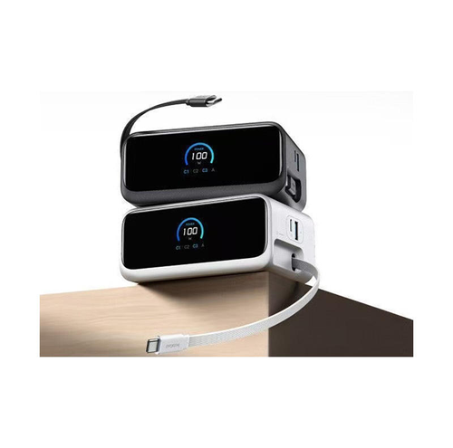 Retractable fast-charging multi-port desktop charger