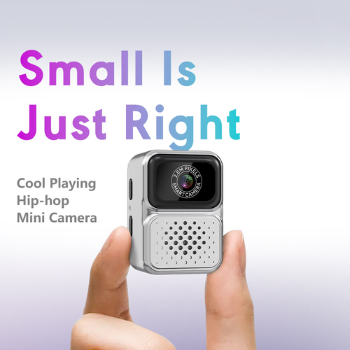 small CCD camera with HD video recording and photo taking