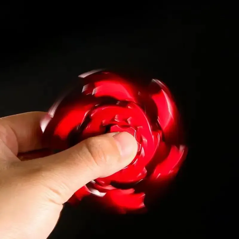 ABS Fingertip Spinner with Pop-Up Magnetic Armor – Creative Stress Relief Fidget Toy for Trendsetters