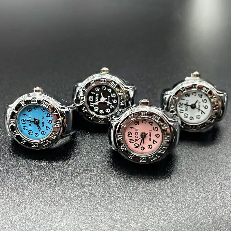 Stainless Steel Roman Numeral Watch & Ring Set – Minimalist, Versatile & Stylish for Men and Women
