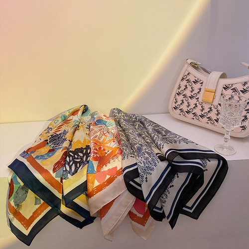 Vintage silk scarf