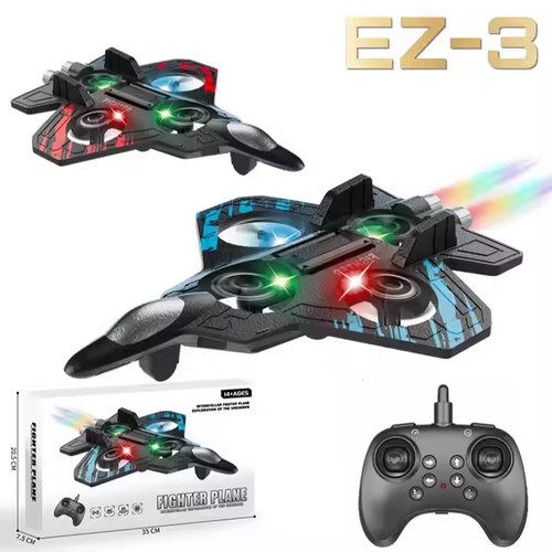High-definition drop-resistant 2.4G remote control aircraft with special effects and colorful lights, quadcopter