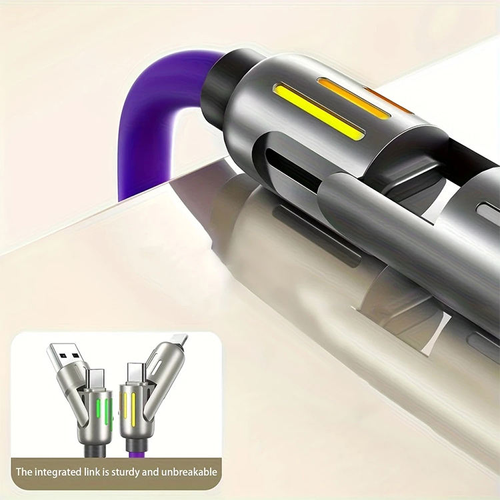 New Style Light Beam 4-in-1 Data Cable